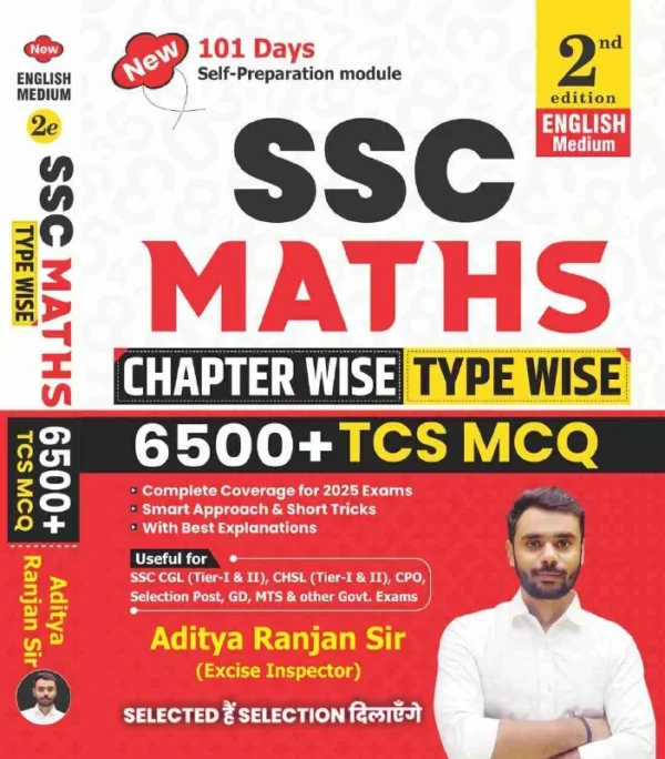 Aditya Ranjan Sir |SSC MATHS 6500+| Chapter-Wise & TYPE -WISE | English |