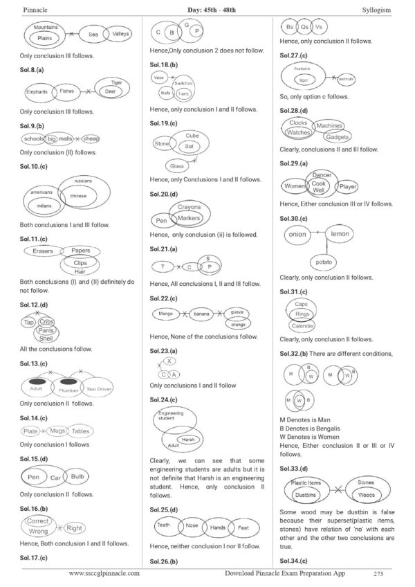 Pinnacle SSC Reasoning 7200 TCS MCQ chapter wise with detailed explanation & short tricks | 7th edition | english medium | - Image 5