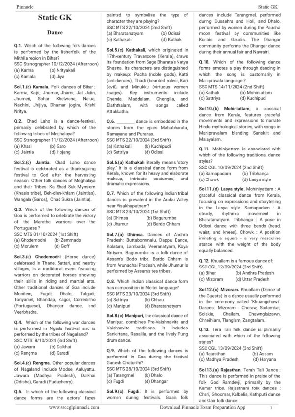 Pinnacle SSC General Studies 6500+ TCS MCQ chapter wise with detailed explanation | 7th edition | english medium - Image 4