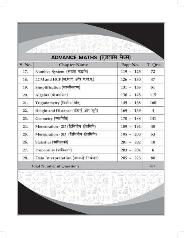 Aditya Ranjan Sir SSC Maths CGL Warrior 3rd Edition (2025 - 2026) | In English & Hindi Medium | Bilingual | - Image 4