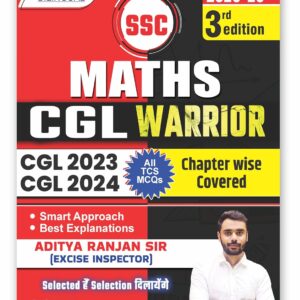 Aditya Ranjan Sir SSC Maths CGL Warrior 3rd Edition (2025 - 2026) | In English & Hindi Medium | Bilingual |