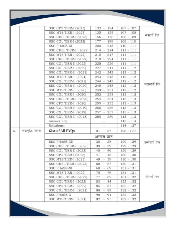 SSC MATHS 6000+ TCS MCQs Chapter wise Aditya Ranjan Sir I Hindi Medium I - Image 5
