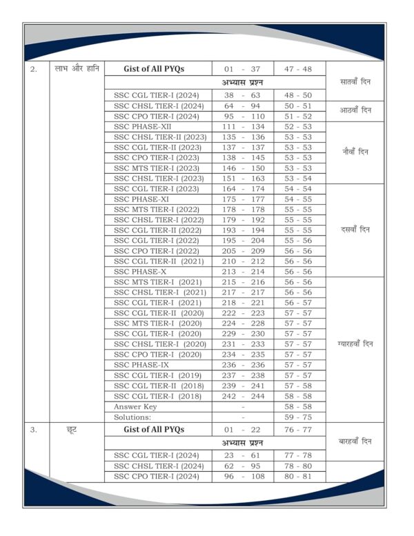 SSC MATHS 6000+ TCS MCQs Chapter wise Aditya Ranjan Sir I Hindi Medium I - Image 3