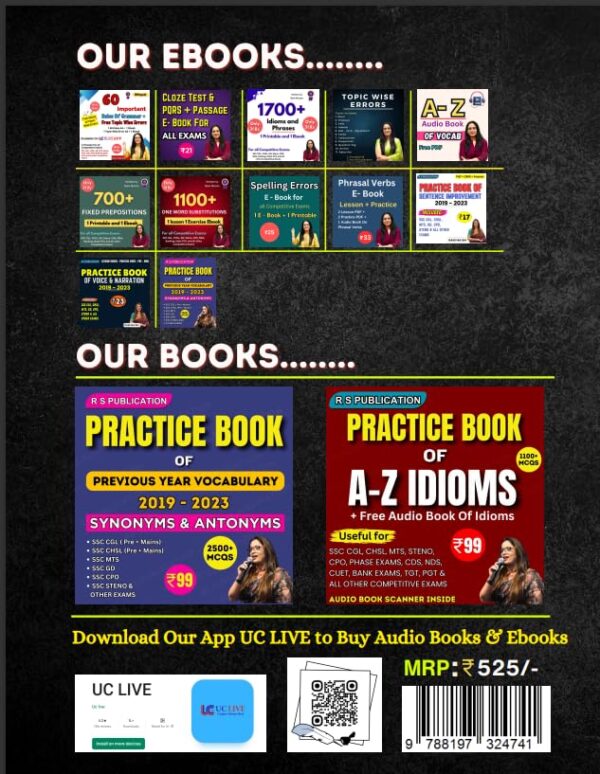 Samundramanthan Vocabulary Book, Bilingual, 10000+ Questions Till 2025, SSC CGL CHSL Bank PO & other Competitive Exams | Latest Edition 2025 | Rani Singh - Image 2