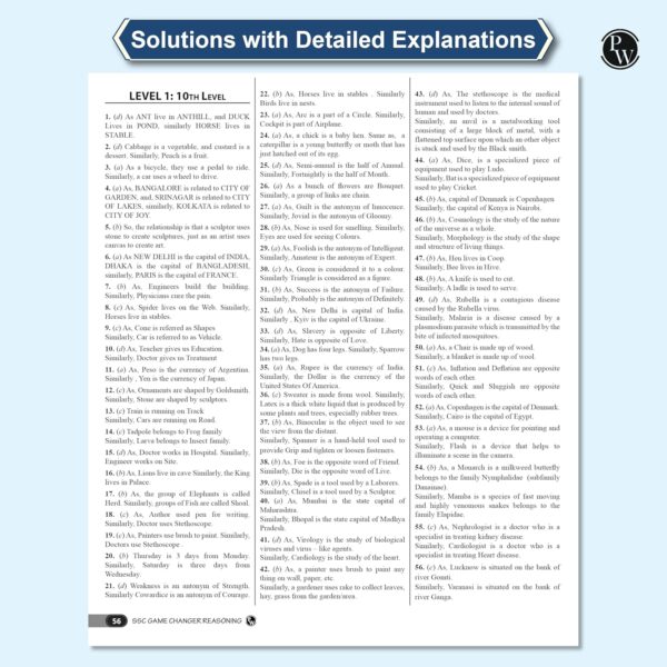 Physics Wallah PW SSC Game Changer Reasoning 6800+ TCS MCQ For 2025 SSC Exams | Chapter, Topic & Exam-wise Previous Year Solved Questions (PYQs) | For CGL, CHSL, MTS, CPO, GD, Delhi Police, Steno - Image 6